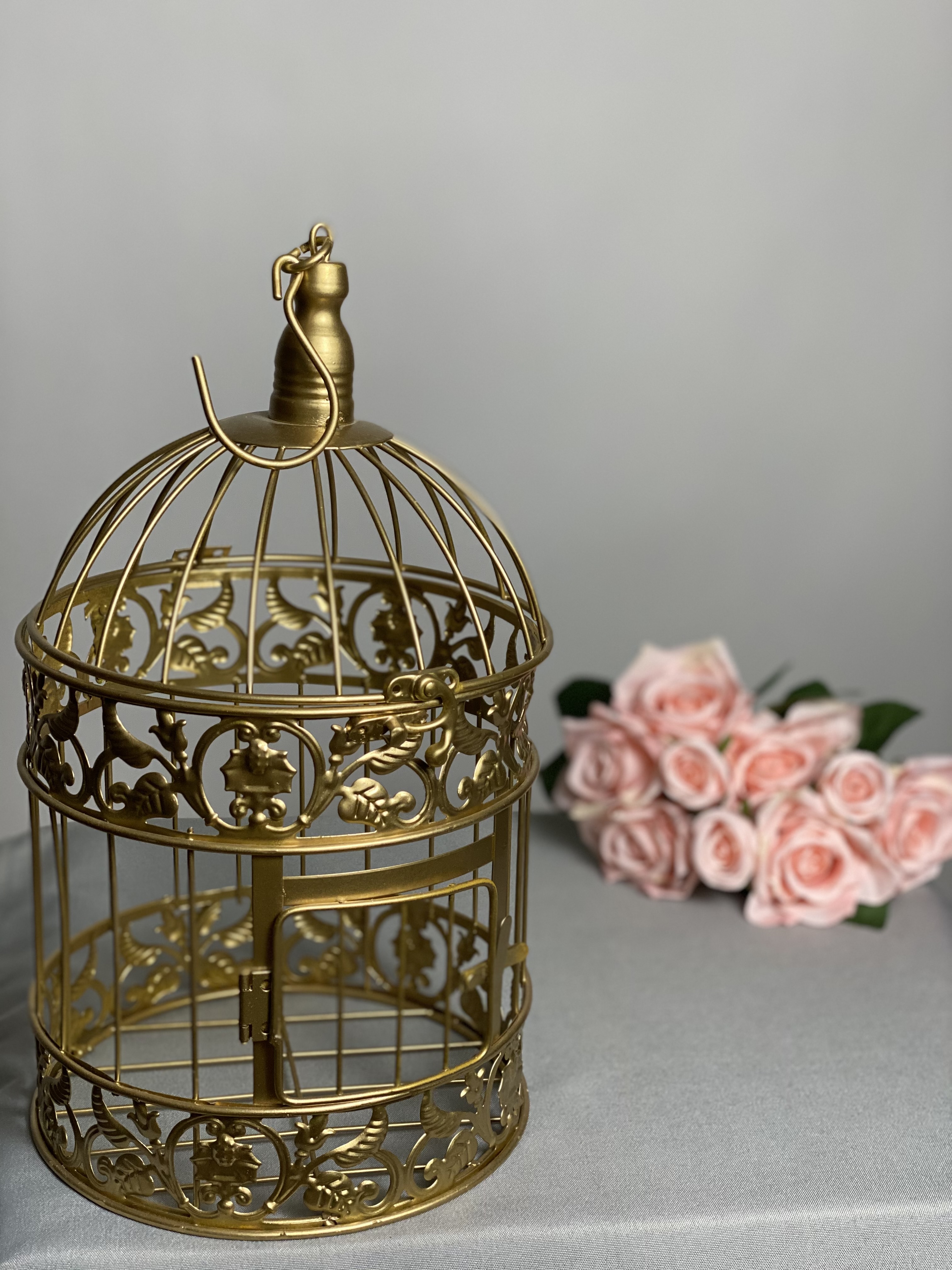 Gold Large Bird Cage