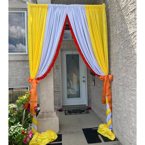 Front Entrance Draping Design 4 discounted price