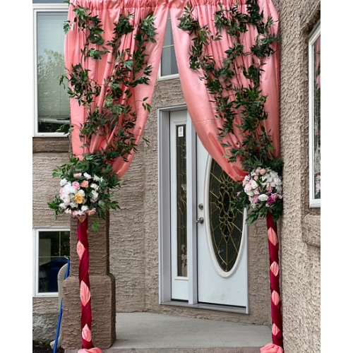Front Entrance Draping Design 9 Discounted Price
