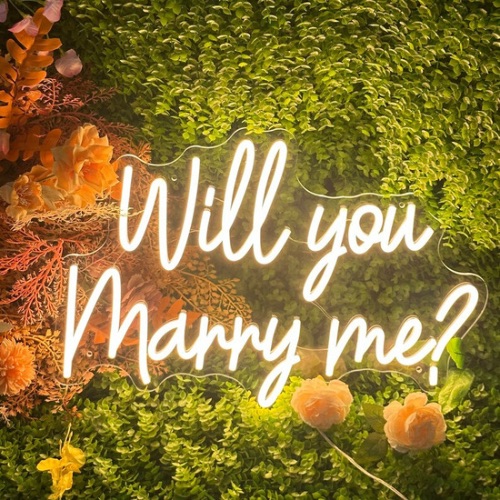 LED Sign: Will You Marry Me