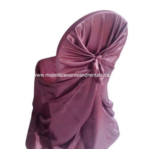 MAUVE UNIVERSAL CHAIR COVER