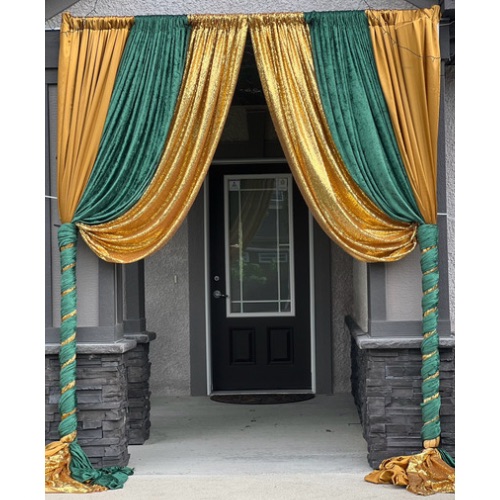Front Entrance Draping Design 3 discounted price